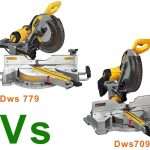 dewalt dws709 vs dws779